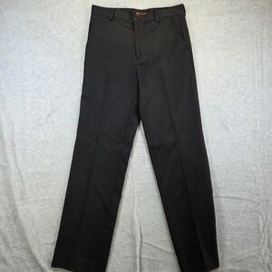 Ben Sherman Trousers Mens 30 Black Slim Fit Twill Chino Mod Style Pant